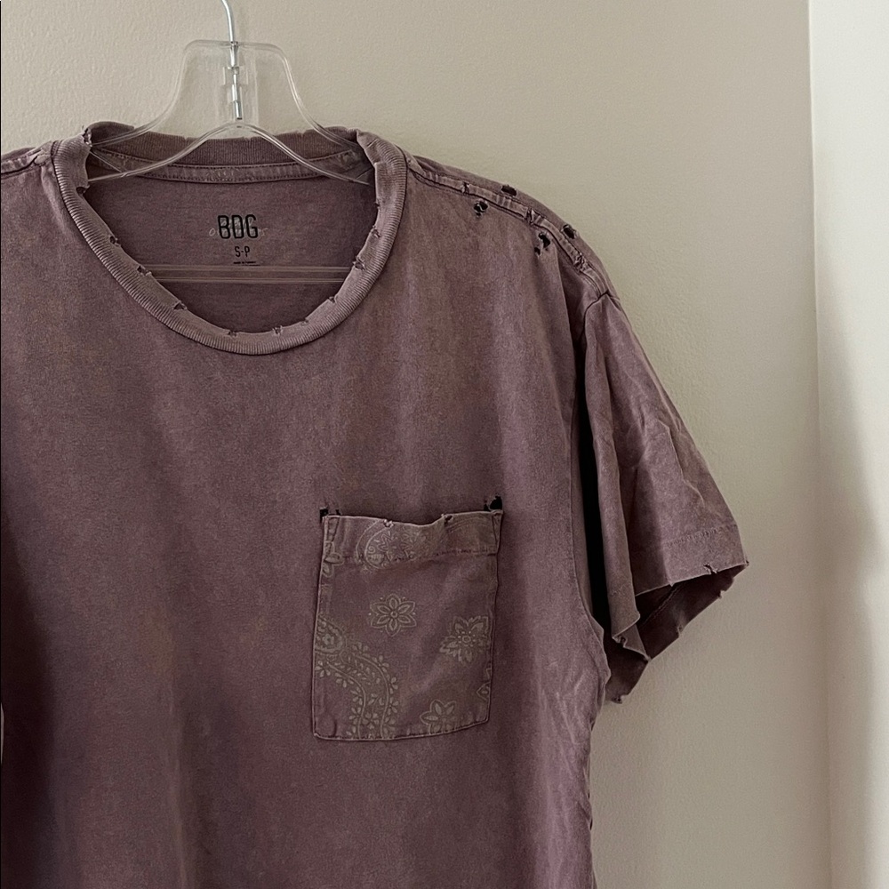 BDG Vintage Wash Purple Tee